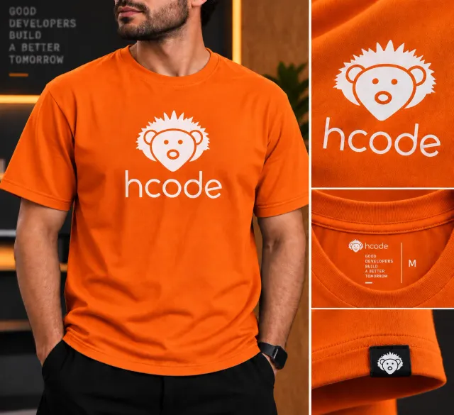 Camiseta Hcode Logo Branco