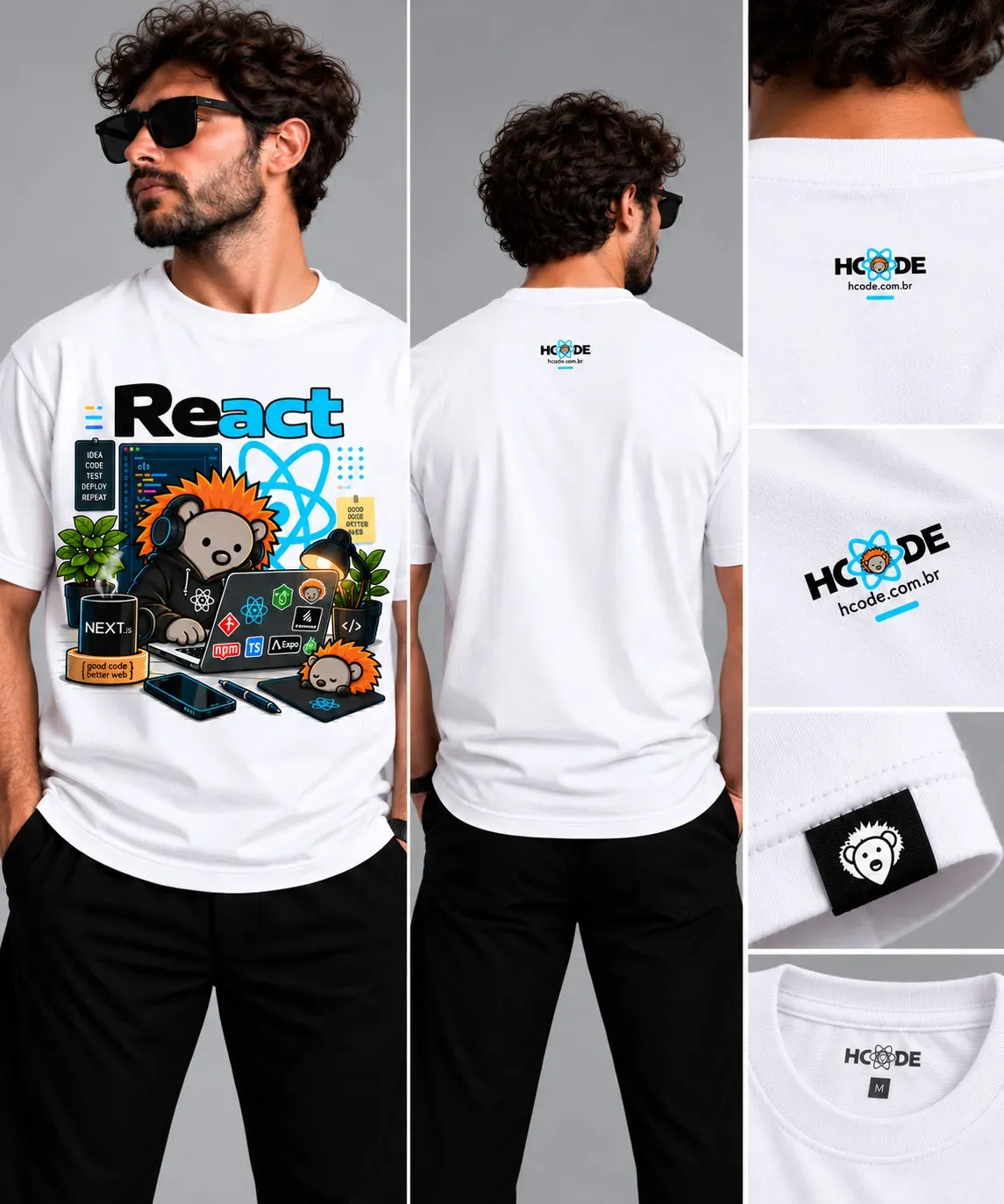 Camiseta React Workspace