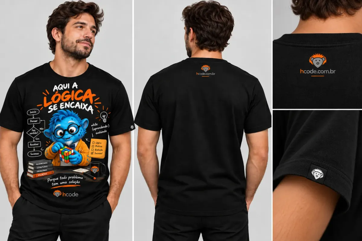 Camiseta Lógica de Programação