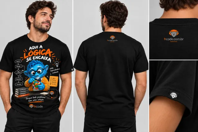 Camiseta Lógica de Programação