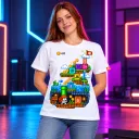 Camiseta Super Dev Retrô — imagem 3